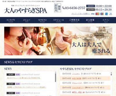 大人のやすらぎSPA 銀座の店舗画像