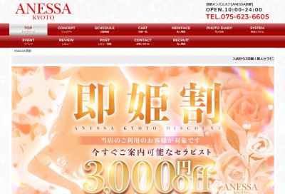 ANESSA大阪の店舗画像